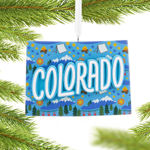 Hallmark Colorado Christmas Ornament