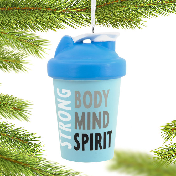 Fitness Shaker Ornament, Health & Well Being