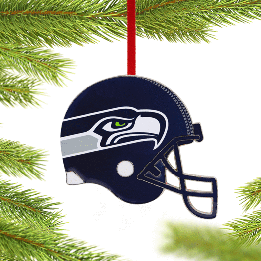 Hallmark NFL Seattle Seahawks Christmas Ornament