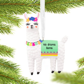 Hallmark Personalized Llama Christmas Ornament