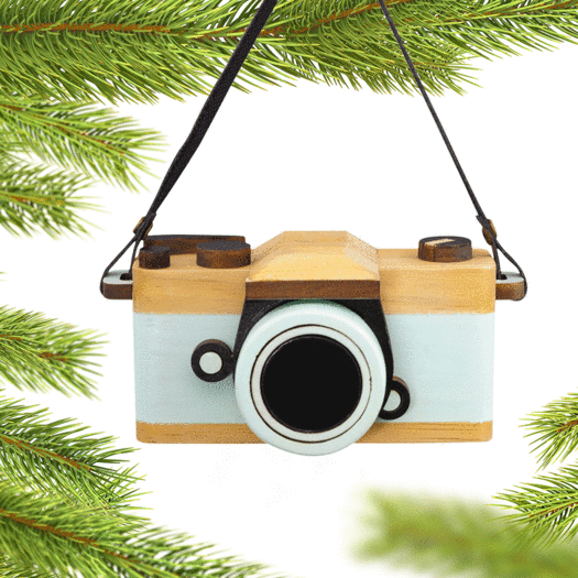 Hallmark Retro Camera Christmas Ornament
