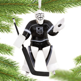 NHL Goalie Los Angeles Kings Christmas Ornament