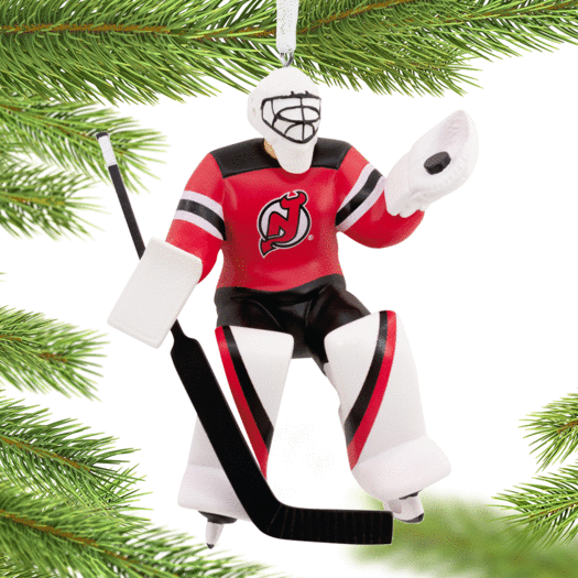 Name & Number Jersey Funny Hockey Goalie Ornament