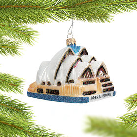 Sydney Opera House Christmas Ornament