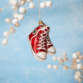 High Top Sneakers Christmas Ornament
