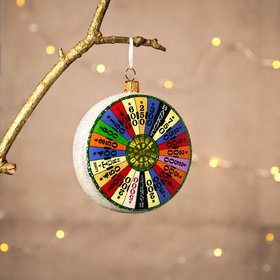 Wheel of Fortune Christmas Ornament