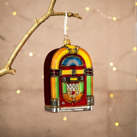 Personalized Jukebox Christmas Ornament