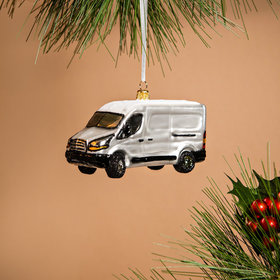Personalized Delivery Van Christmas Ornament
