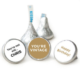 Birthday Personalized Hershey's Kisses You're Vintage Assembled Kisses