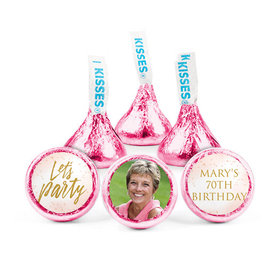 Personalized Birthday Champagne Party Hershey's Kisses