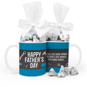 Personalized Father's Day Tools 11oz Mug 1/2lb KISSES