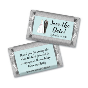 Bonnie Marcus Collection Chocolate Candy Bar and Wrapper Forever Together Save the Date Favor