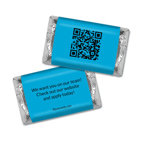 Personalized Business Promotional QR Code Add Hershey's Miniatures