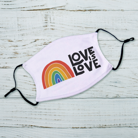 Love is Love Adult Face Mask