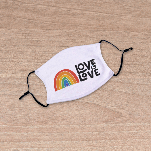 Love is Love Youth Face Mask