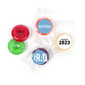 Graduation Personalized LifeSavers 5 Flavor Hard Candy "Grad" and Year