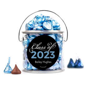 Personalized Graduation Script Paint Can with Sticker