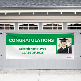 Personalized Graduation Giant Banner - Graduate Photo