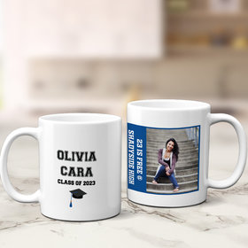 Personalized Graduation Coffee Mugs with Photo (11oz)