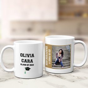 Personalized Graduation Coffee Mugs with Photo (11oz)