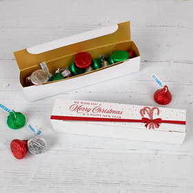Merry Christmas Large Box with Kisses