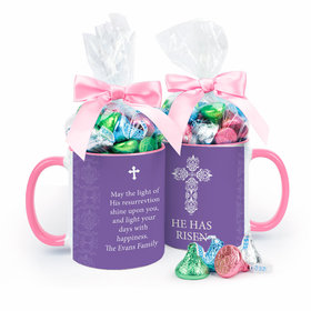 Personalized Easter Purple Cross 11oz Mug