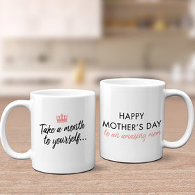 Mother's Day Crown 11oz Mug Empty