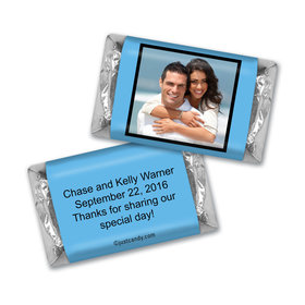 Wedding Favor Personalized Hershey's Miniatures Photo & Message