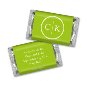 Rehearsal Dinner Personalized Hershey's Miniatures Monograms