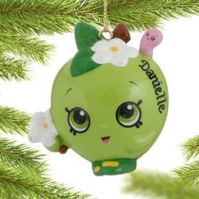 Personalized Shopkins Apple Blossom Christmas Ornament