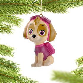 Personalized Paw Patrol Character (Skye) Christmas Ornament