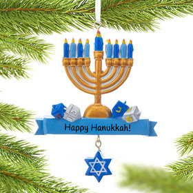 Personalized Hanukkah Ornament Christmas Ornament