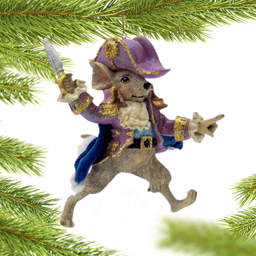 Mouse King Nutcracker Christmas Ornament