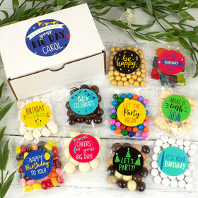Personalized Birthday Care Package Candy Gift Box - Celebrate You