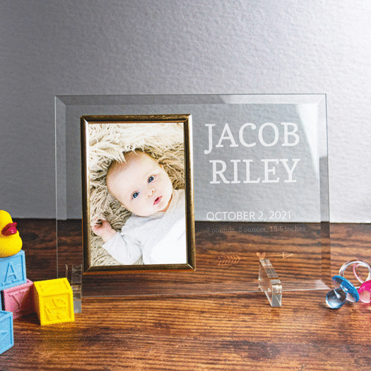Personalized Picture Frame Baby Boy