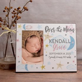 Personalized Picture Frame Over the Moon