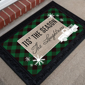 Personalized Doormat Tis' the Season