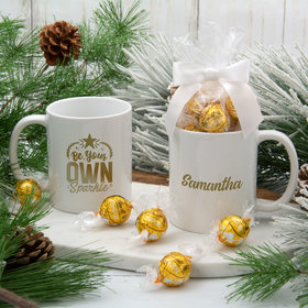 Personalized Be Your Own Sparkle 11oz Mug with Lindt Truffles