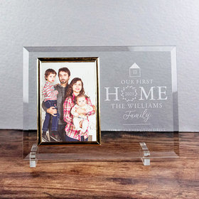 Personalized Picture Frame First Home