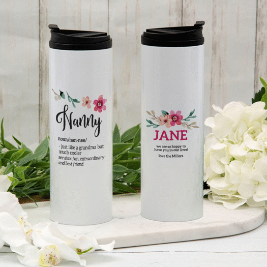 Personalized Nanny Stainless Steel Thermal Tumbler (16oz)