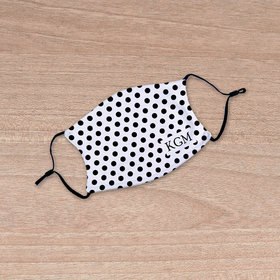 Personalized Polka Dots Face Mask