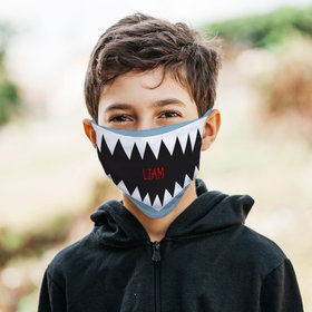 Personalized Shark Face 2 Face Mask