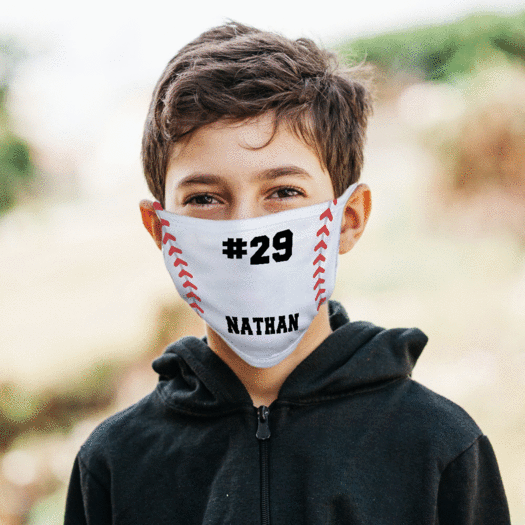 Personalized Baseball Face Mask