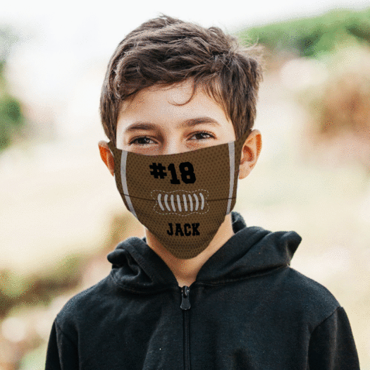 Personalized Football Face Mask