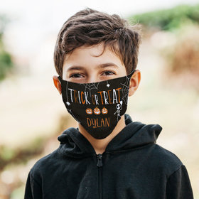 Personalized Trick or Treat Face Mask