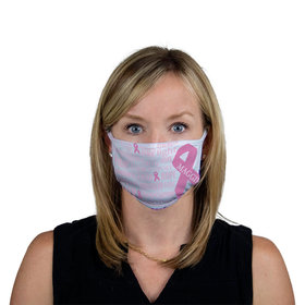 Personalized Breast Cancer Pink Fight Face mask