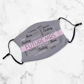 Personalized Future Mrs. Face Mask
