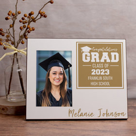 Personalized Picture Frame Graduation Information Block