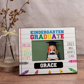 Personalized Picture Frame Graduation Crayons