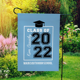 Personalized Graduation Garden Flag - Class of 2022